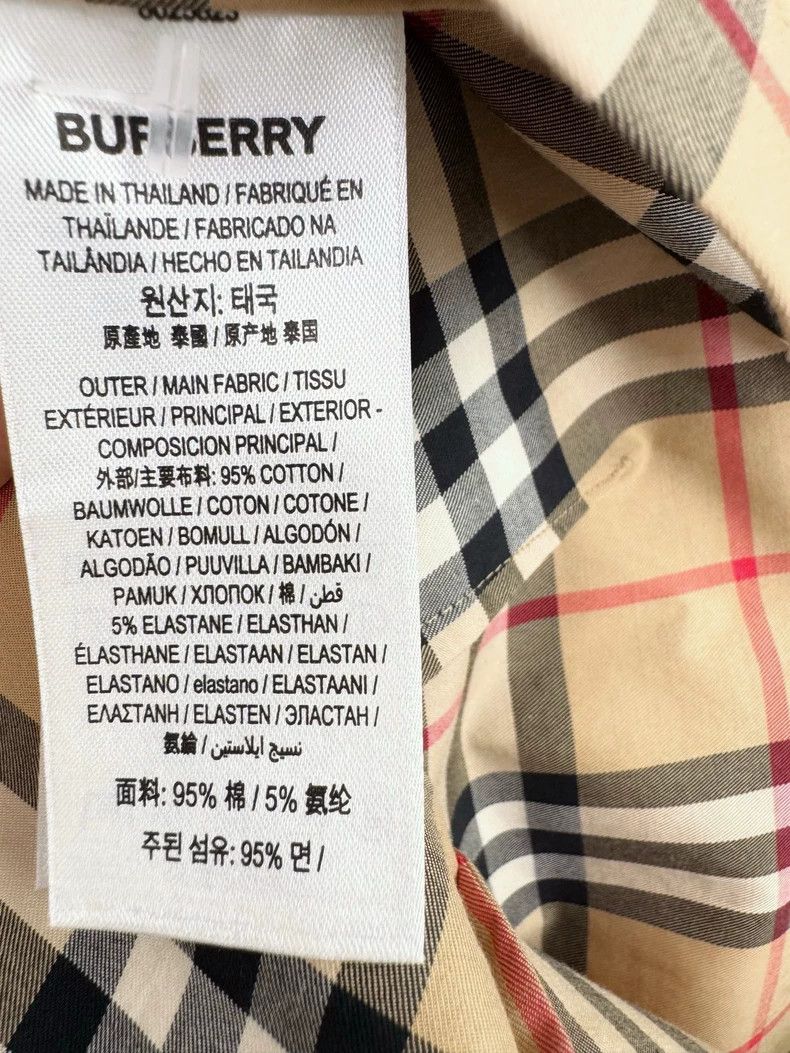 Burberry Burberry Checked Shirt Size UK6 Size S / US 4 / IT 40 - 5 Thumbnail