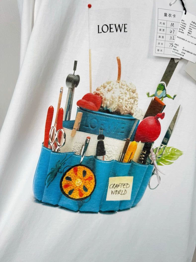 Loewe Loewe Short Sleeve T-Shirt with Tags Size M / US 6-8 / IT 42-44 - 5 Thumbnail