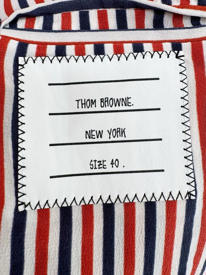 Thom Browne Thom Browne Striped Suit Jacket Size 40 Size M / US 6-8 / IT 42-44 - 3 Thumbnail