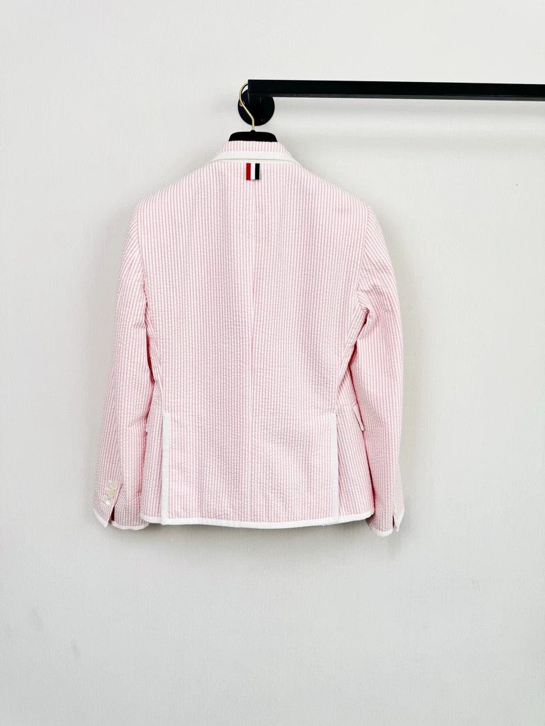 Thom Browne Thom Browne Striped Suit Jacket Size 40 Size M / US 6-8 / IT 42-44 - 8 Thumbnail