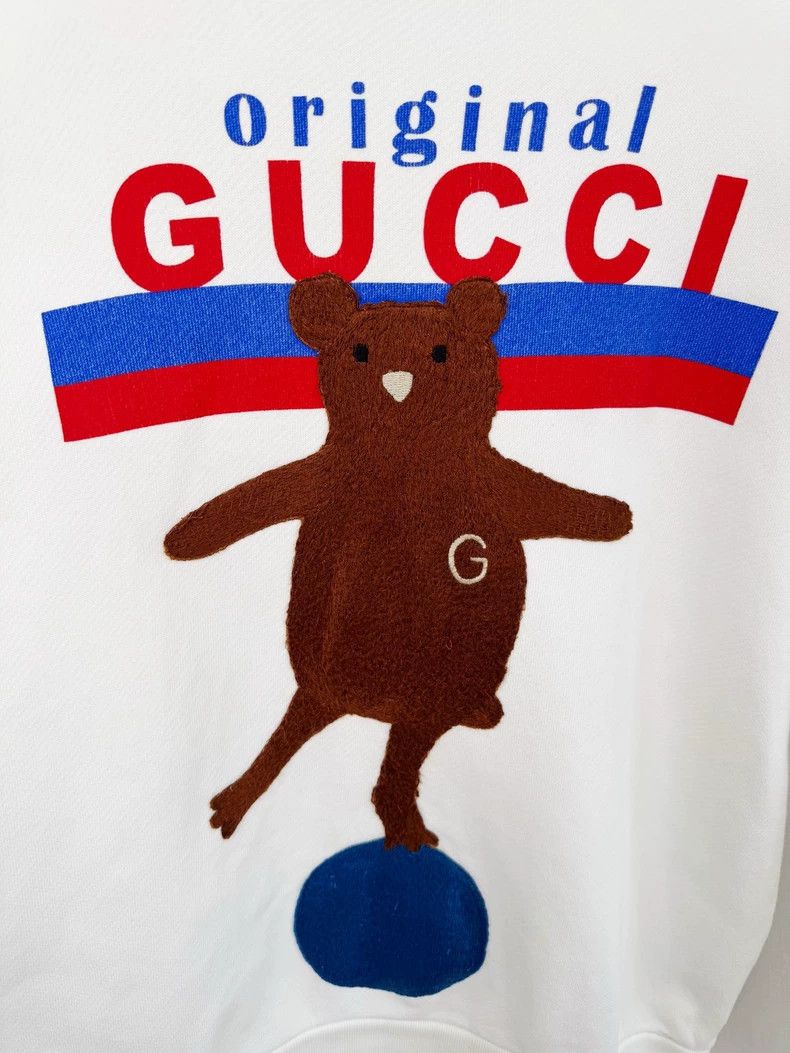 Gucci Gucci Original Bear Sweatshirt Size XS Size XS / US 0-2 / IT 36-38 - 3 Thumbnail