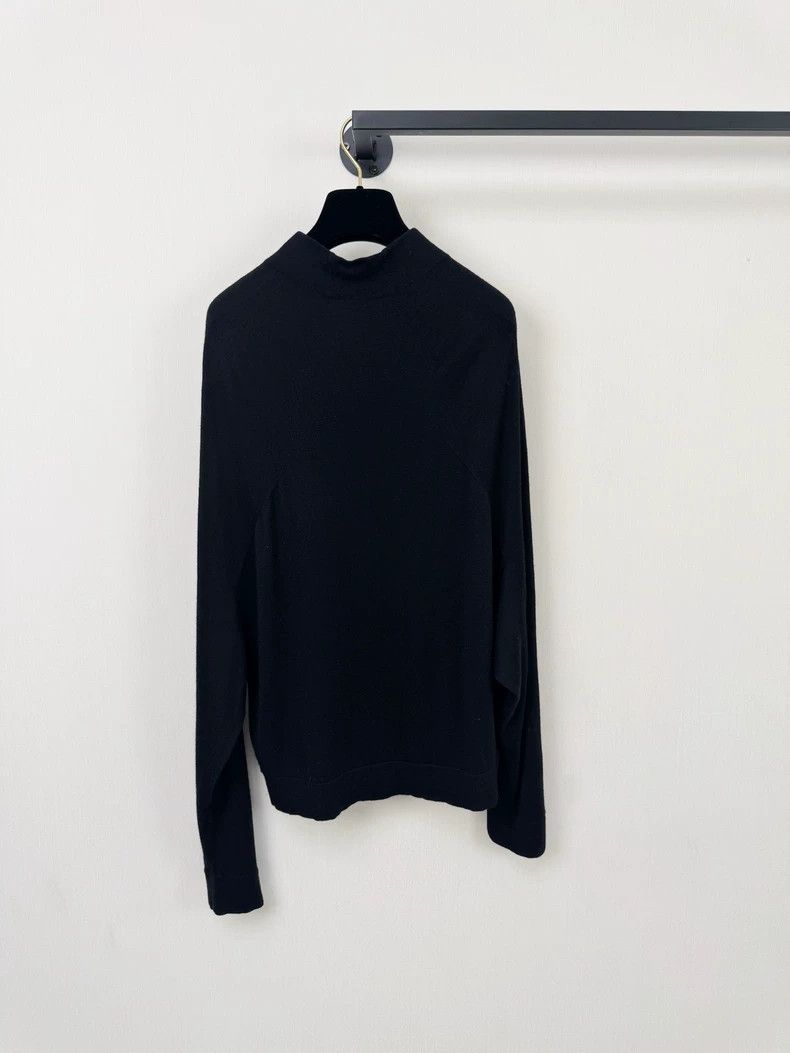 Calvin Klein CK Wool Silk High Neck Sweater Size M Size M / US 6-8 / IT 42-44 - 5 Thumbnail