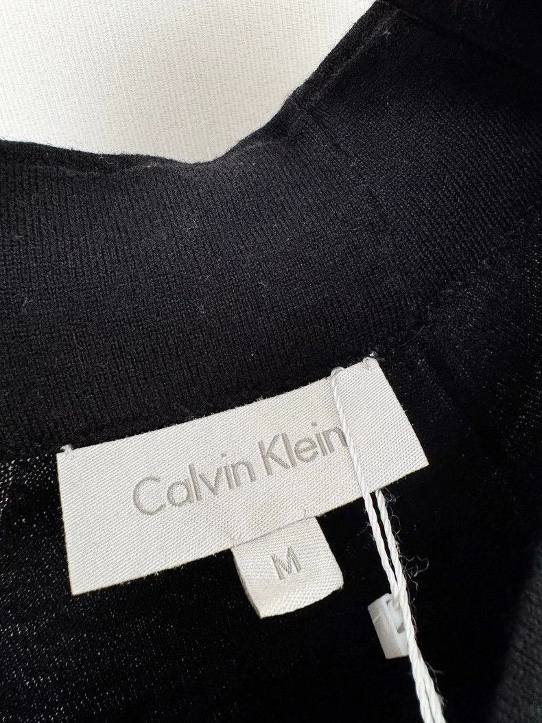 Calvin Klein CK Wool Silk High Neck Sweater Size M Size M / US 6-8 / IT 42-44 - 2 Thumbnail