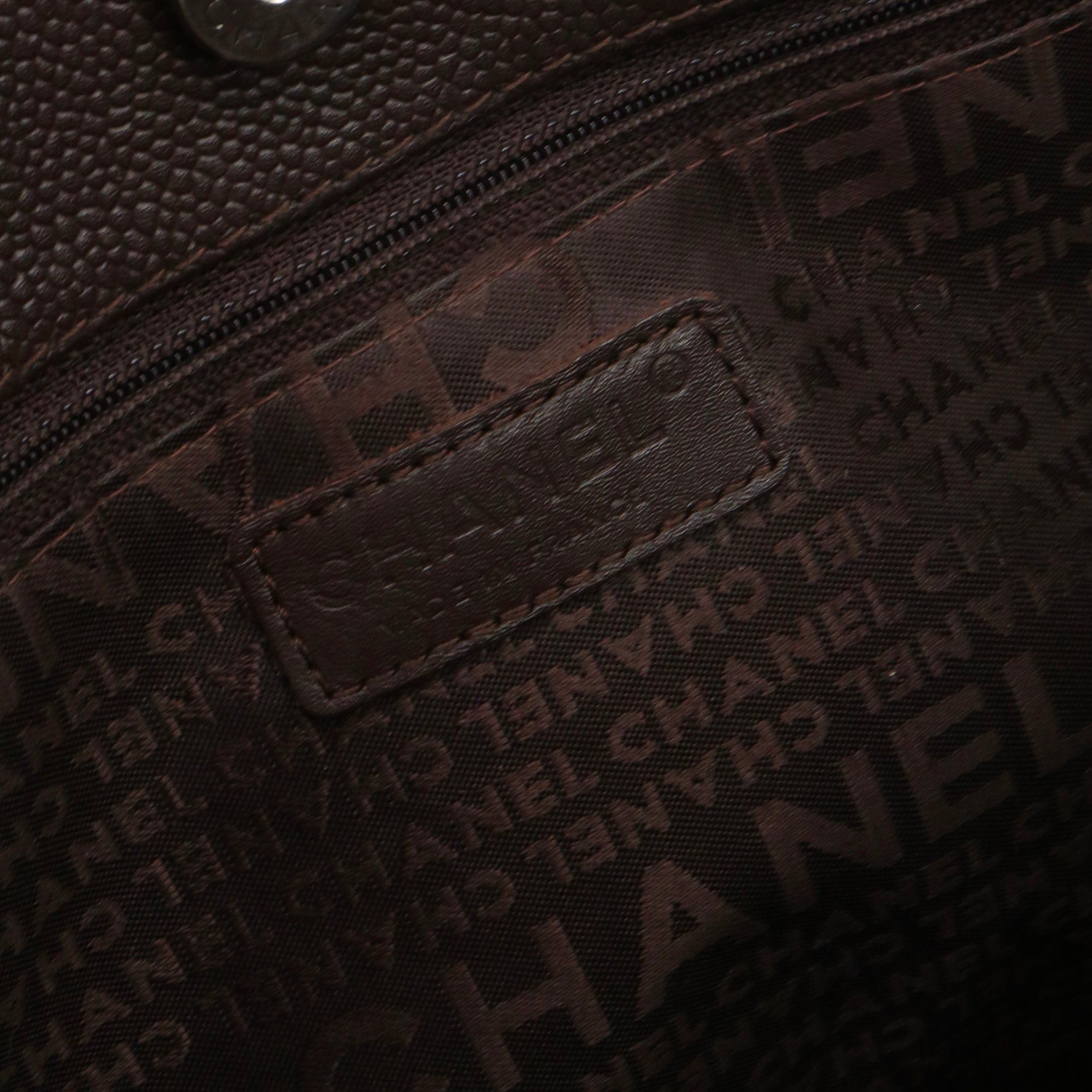 Chanel CHANEL - Chanel Choco Bar tote bag in brown grained leather Size ONE SIZE - 8 Thumbnail