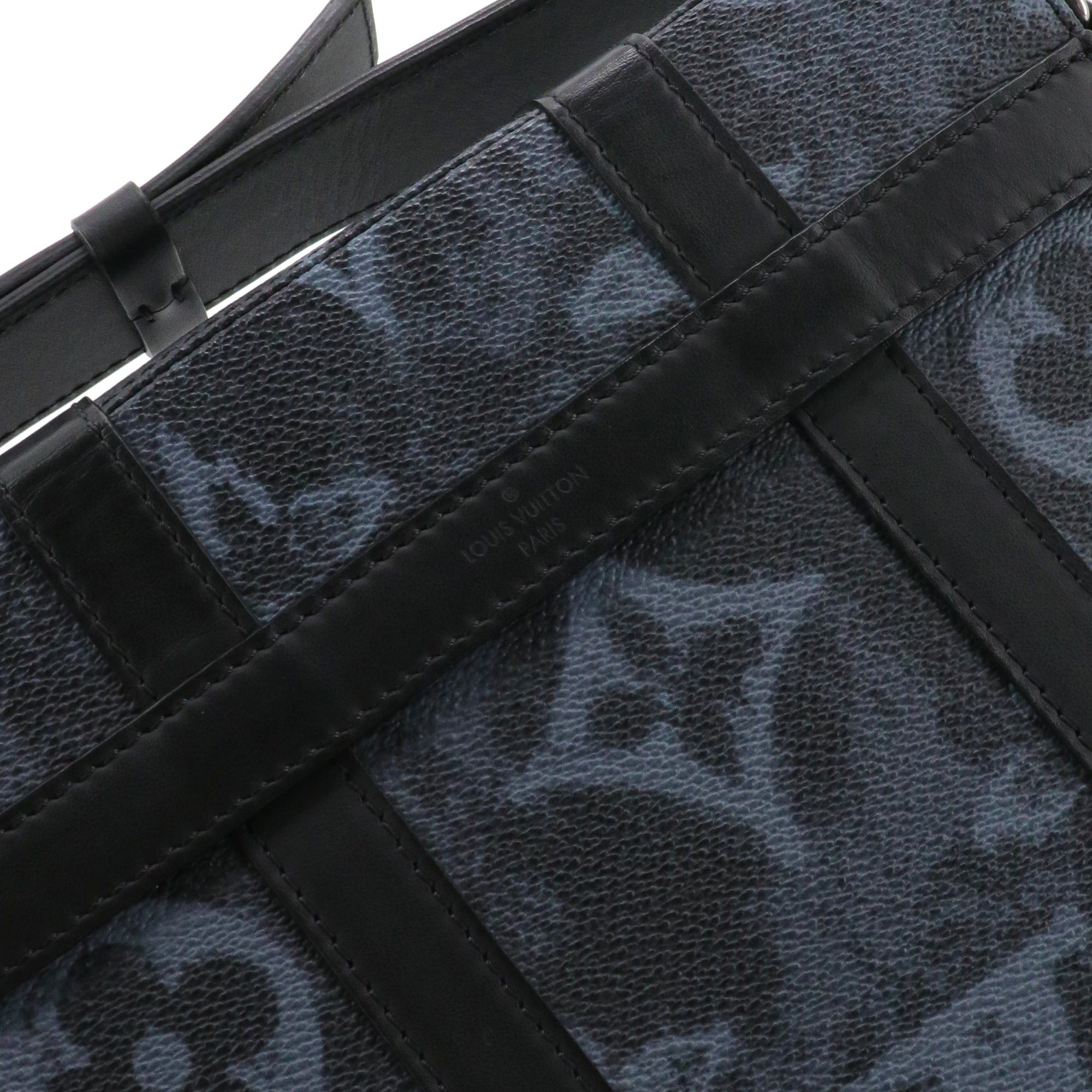 Louis Vuitton LOUIS VUITTON - Louis Vuitton Monogram Malle shoulder bags in pastel black canvas Size ONE SIZE - 7 Thumbnail
