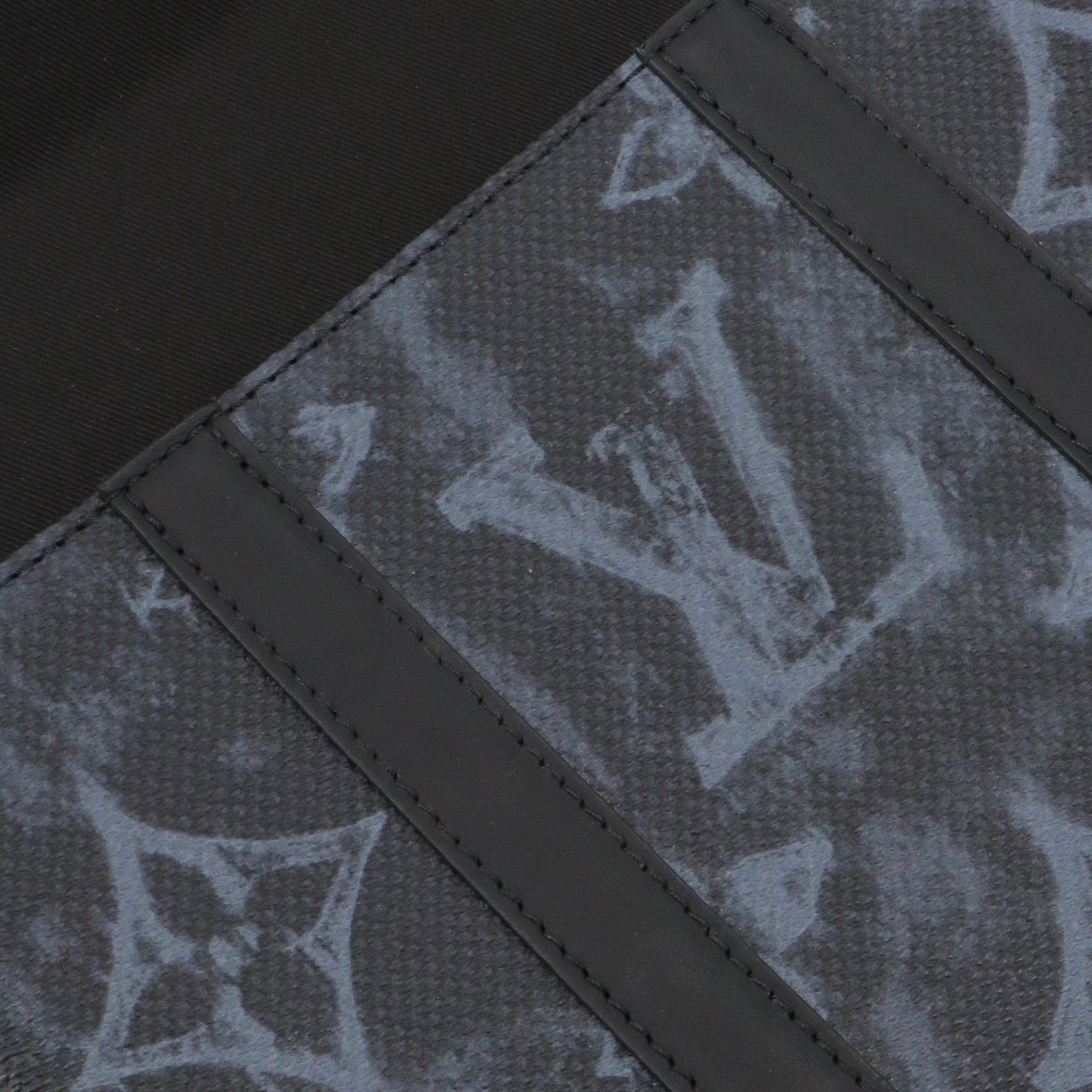 Louis Vuitton LOUIS VUITTON - Louis Vuitton Monogram Malle shoulder bags in pastel black canvas Size ONE SIZE - 8 Thumbnail