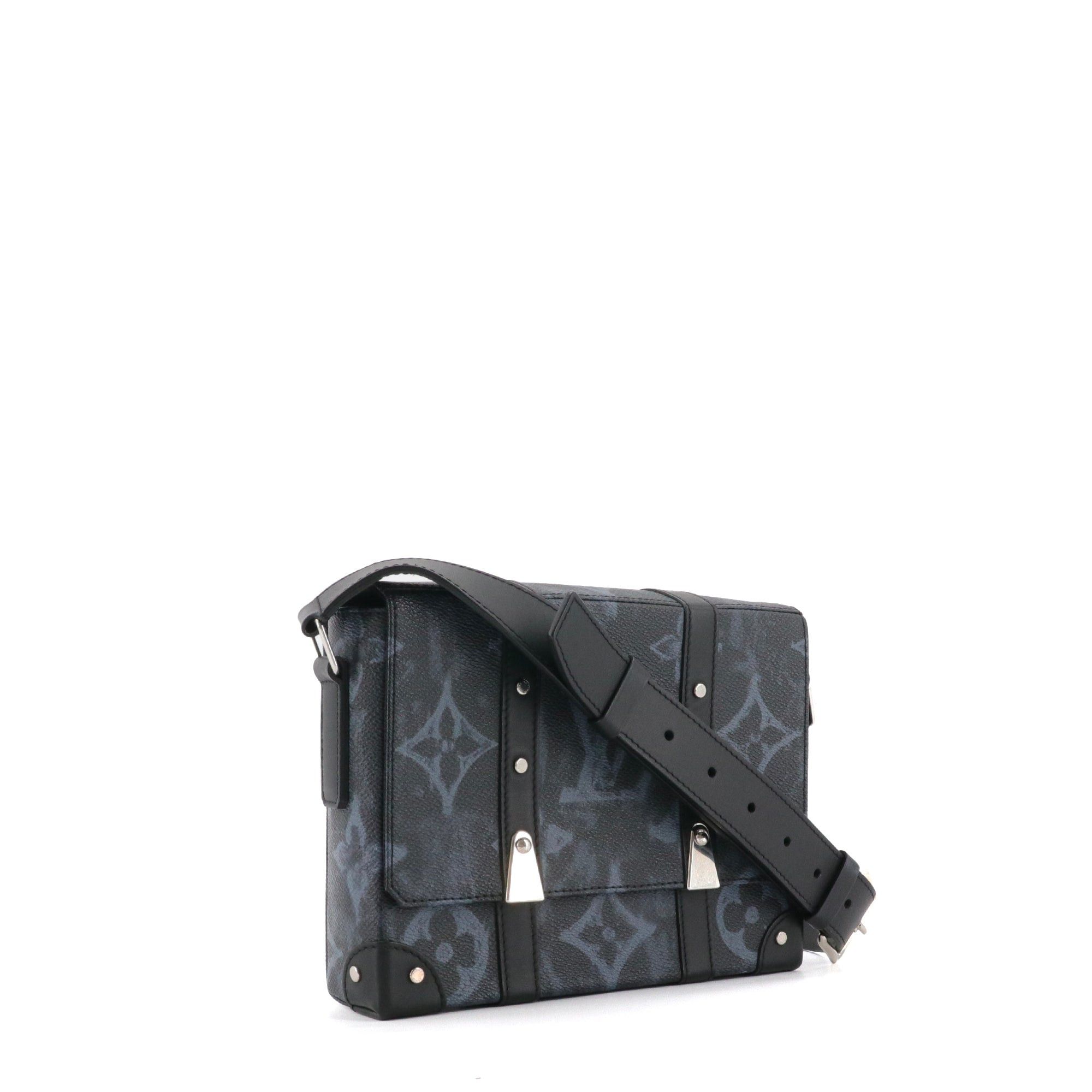 Louis Vuitton LOUIS VUITTON - Louis Vuitton Monogram Malle shoulder bags in pastel black canvas Size ONE SIZE - 2 Thumbnail