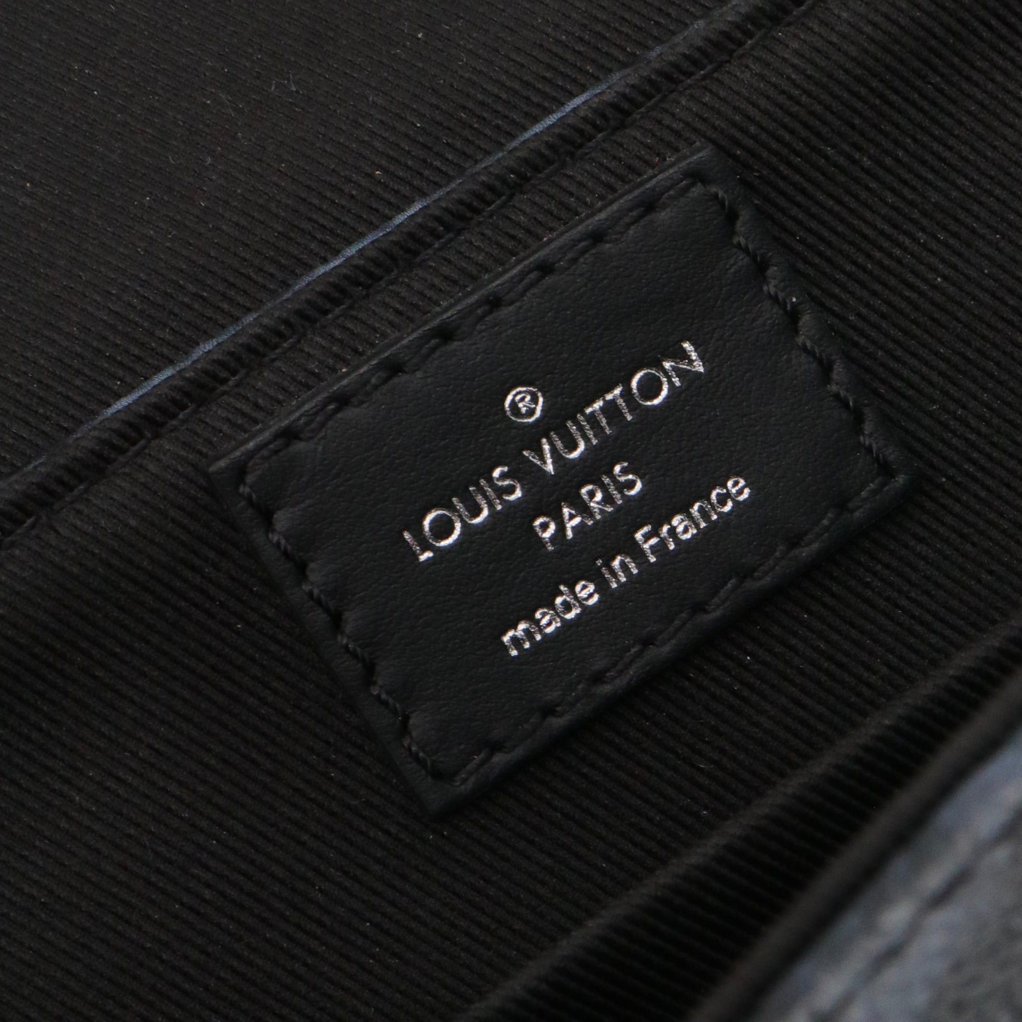 Louis Vuitton LOUIS VUITTON - Louis Vuitton Monogram Malle shoulder bags in pastel black canvas Size ONE SIZE - 9 Thumbnail