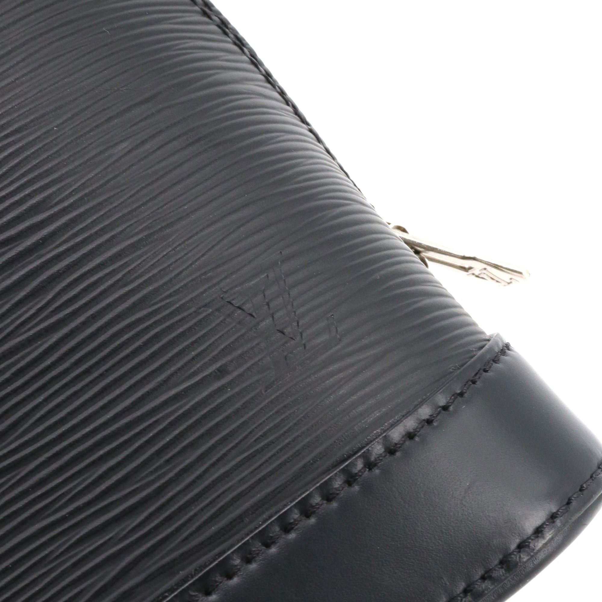 Louis Vuitton LOUIS VUITTON - Louis Vuitton Alma BB shoulder bag in black epi leather Size ONE SIZE - 7 Thumbnail