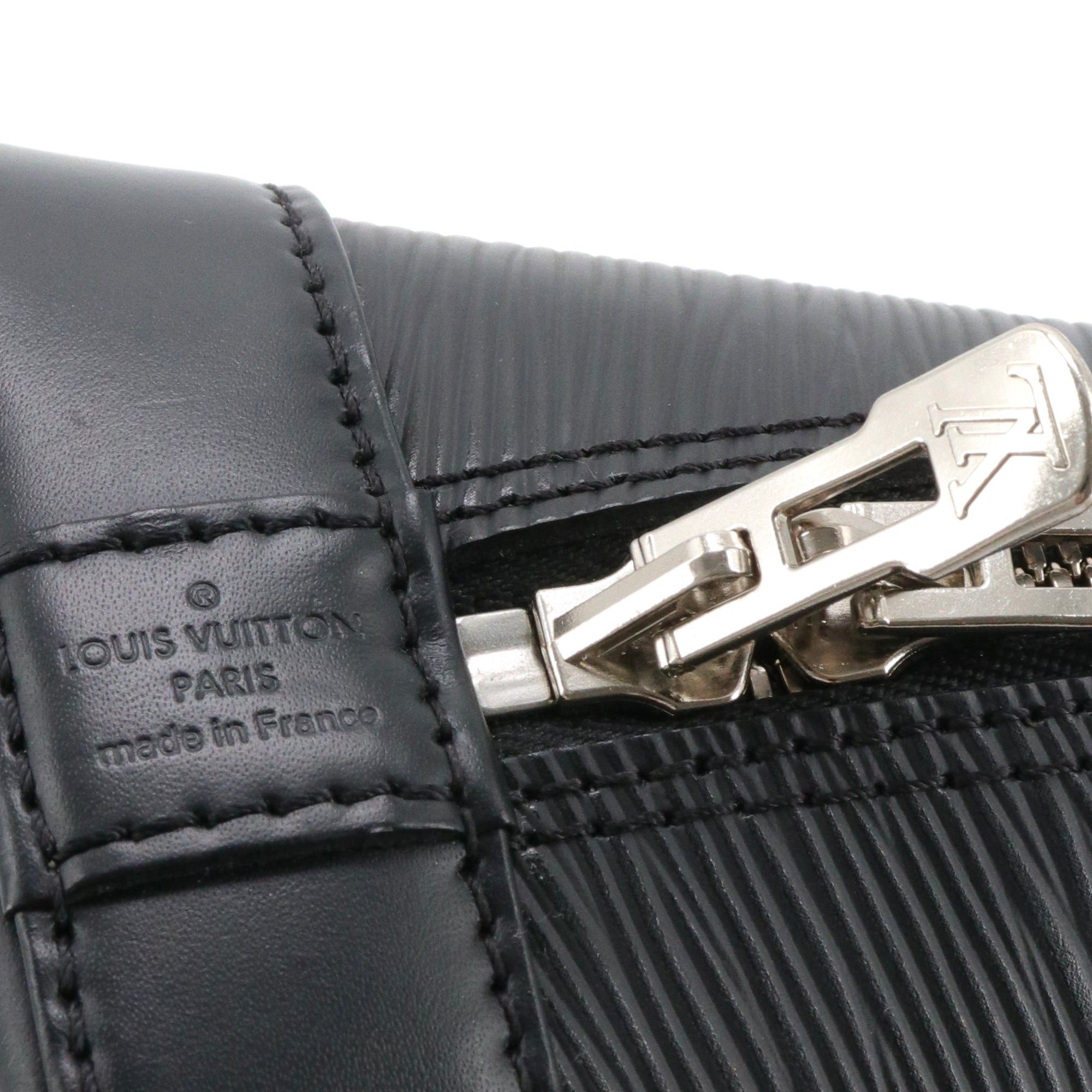 Louis Vuitton LOUIS VUITTON - Louis Vuitton Alma BB shoulder bag in black epi leather Size ONE SIZE - 9 Thumbnail