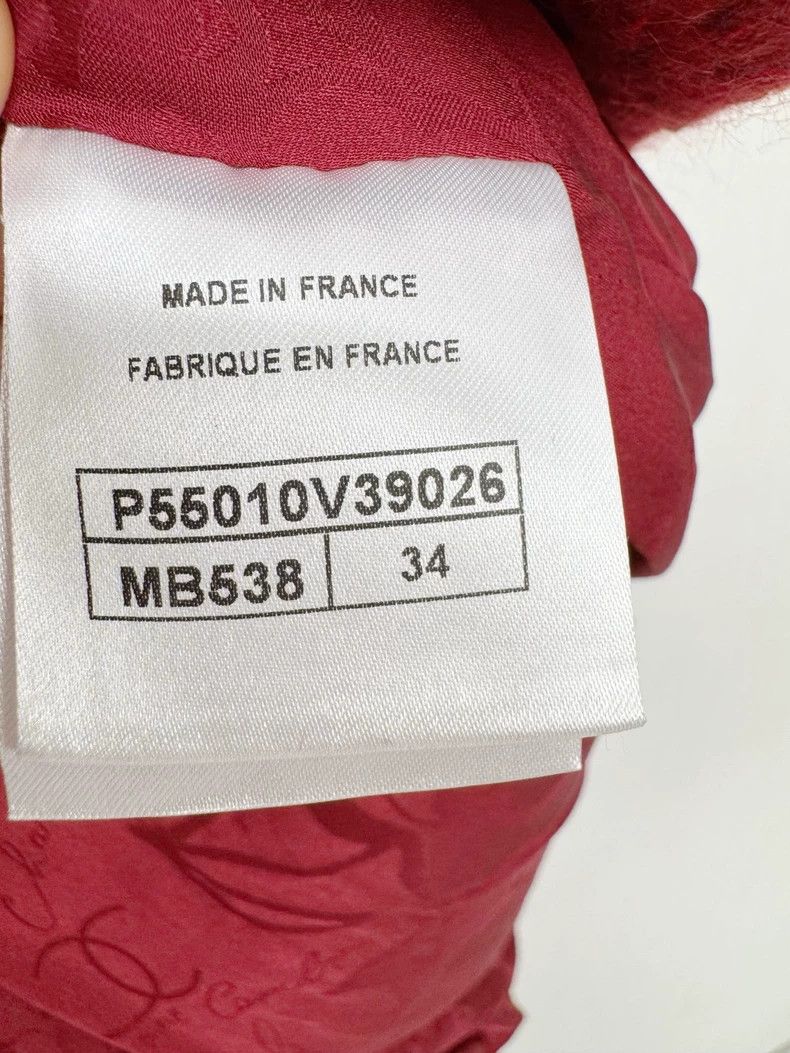 Chanel Chanel Red Woven Jacket Size 34 Size XS / US 0-2 / IT 36-38 - 4 Thumbnail