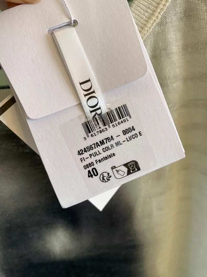 Dior Dior Eiffel Tower Knit Top with Tags Size ONE SIZE - 4 Thumbnail
