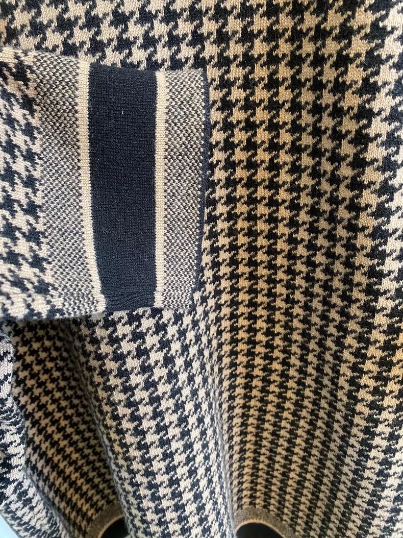 Dior Dior Houndstooth Cashmere Sweater Size ONE SIZE - 4 Thumbnail