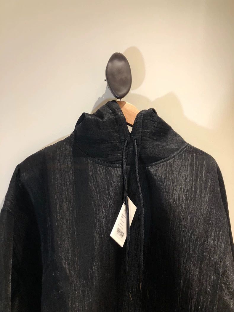 Japanese Brand AURALEE Hooded Sweatshirt in Black Color Size L / US 10 / IT 46 - 3 Thumbnail