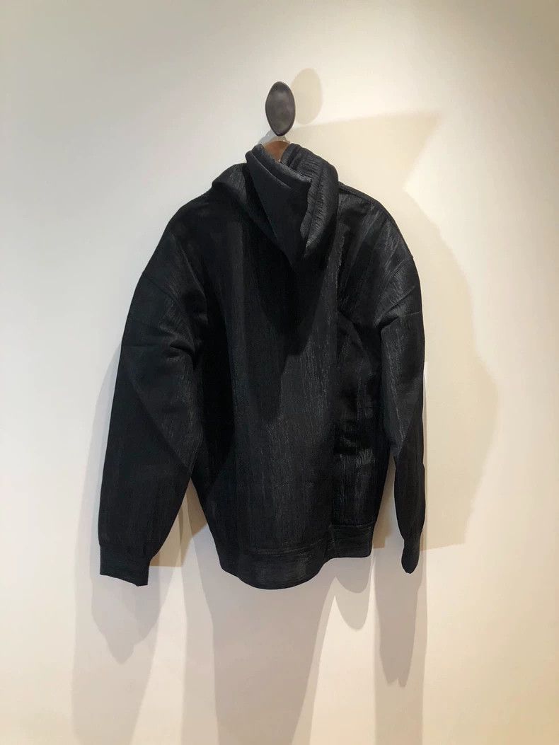Japanese Brand AURALEE Hooded Sweatshirt in Black Color Size L / US 10 / IT 46 - 2 Thumbnail