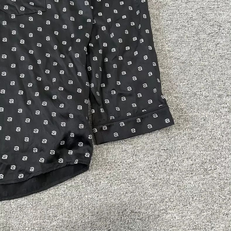 Alexander Wang Alexander Wang Sparkly Black Button-Up Shirt Size S / US 4 / IT 40 - 3 Thumbnail