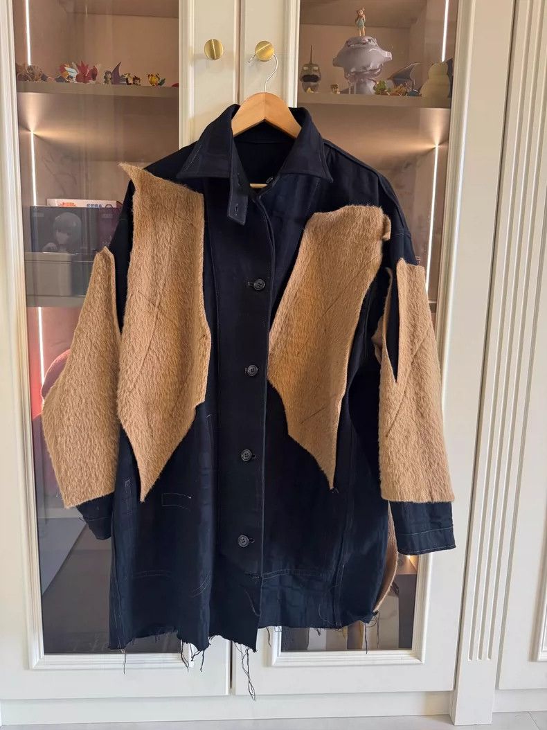 Yohji Yamamoto Sulvam Reversible Destroyed Windbreaker Coat Size S / US 4 / IT 40 - 4 Thumbnail