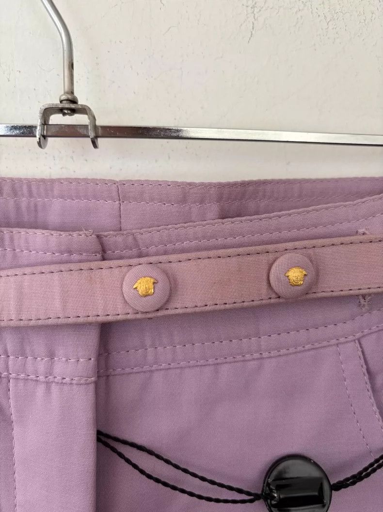 Versace Gianni Versace Violet Casual Trousers for Women Size 40" / US 18 - 4 Thumbnail
