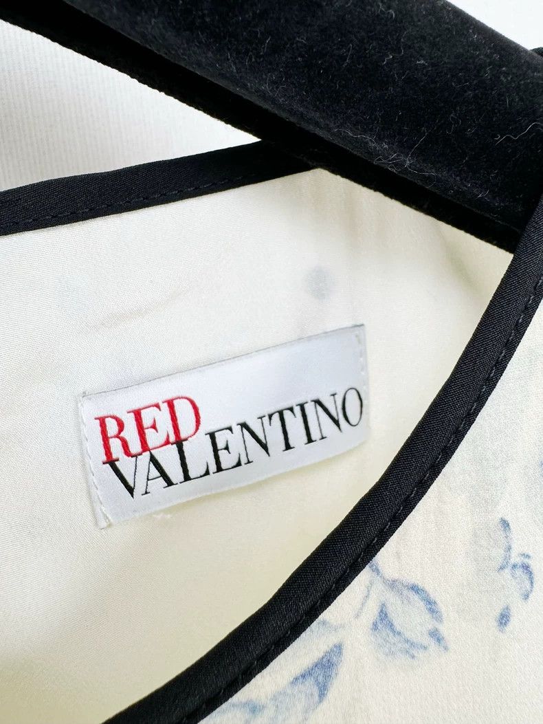 Valentino Valetino Silk Dress with Polka Dots Size S / US 4 / IT 40 - 2 Thumbnail