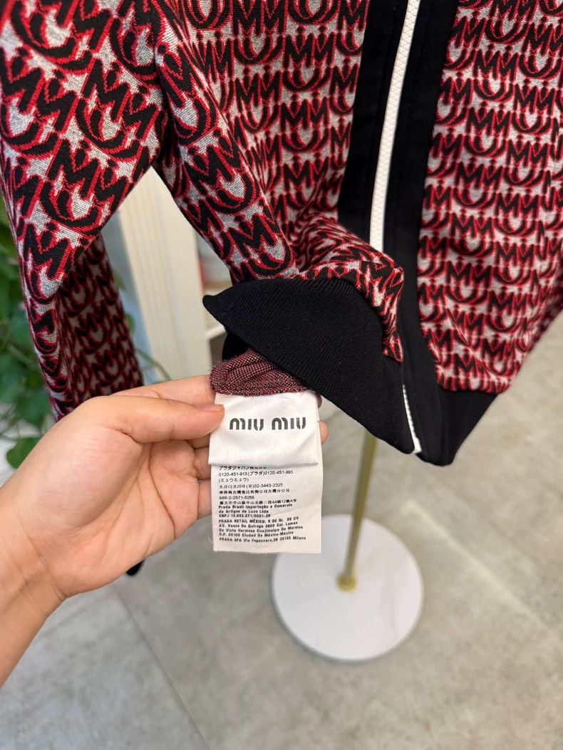 Miu Miu Miu Miu Logo Knit Top and Pants Set Size S / US 4 / IT 40 - 5 Thumbnail