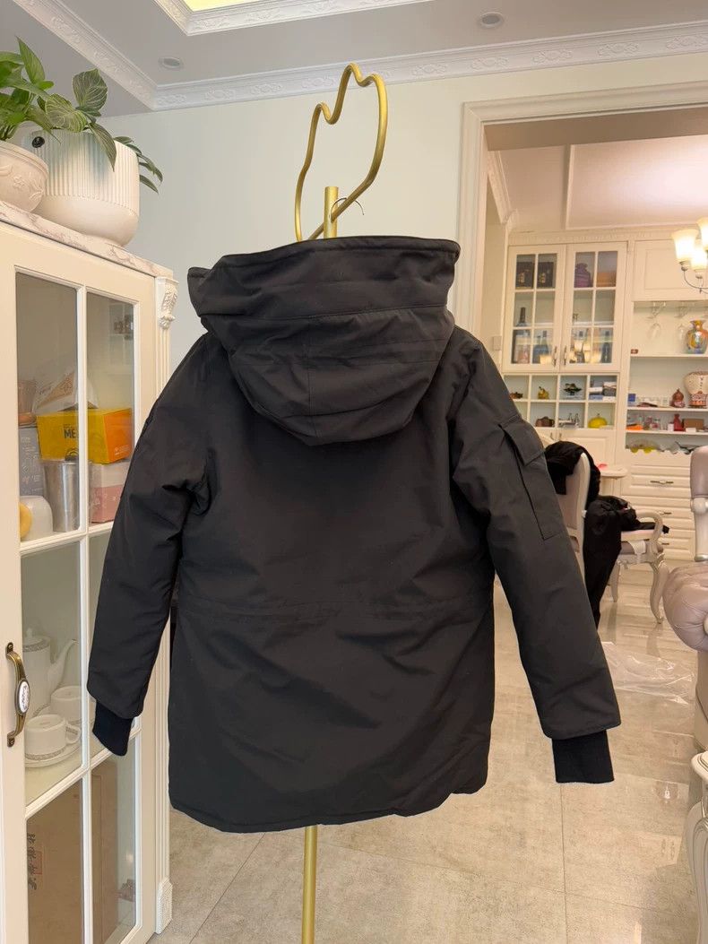 Canada Goose Canada Goose Black Down Jacket with No Fur Collar Size S / US 4 / IT 40 - 6 Thumbnail