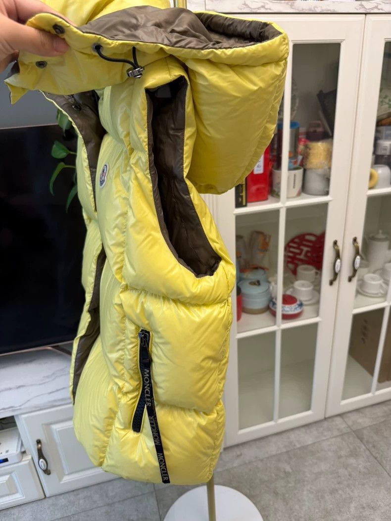 Moncler Moncler Luzule Yellow Puffer Vest Size XS / US 0-2 / IT 36-38 - 3 Thumbnail