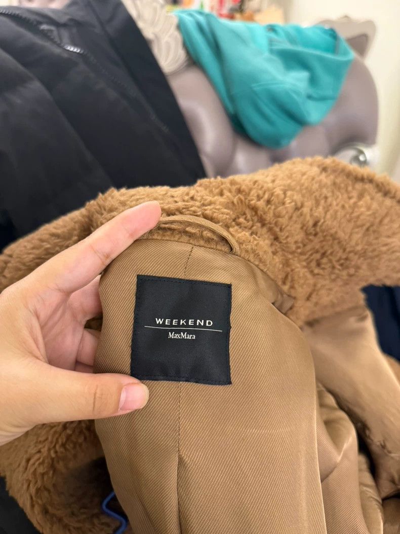 Max Mara Max Mara Weekend Teddy Coat for Women Size L / US 10 / IT 46 - 9 Thumbnail