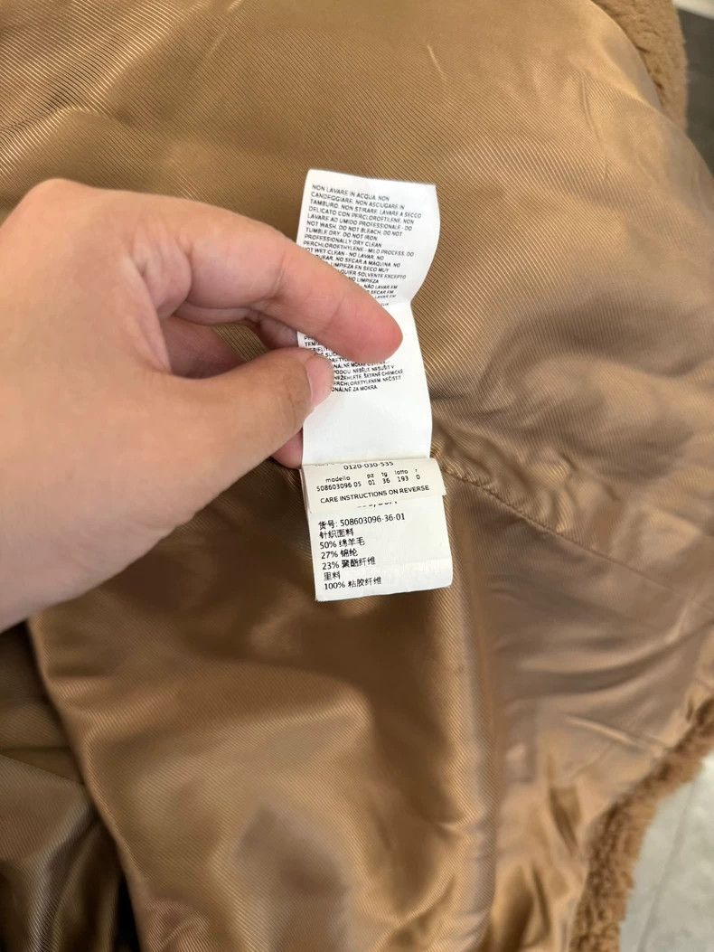 Max Mara Maxmara Weekend Teddy Coat in Brown Size L / US 10 / IT 46 - 7 Thumbnail
