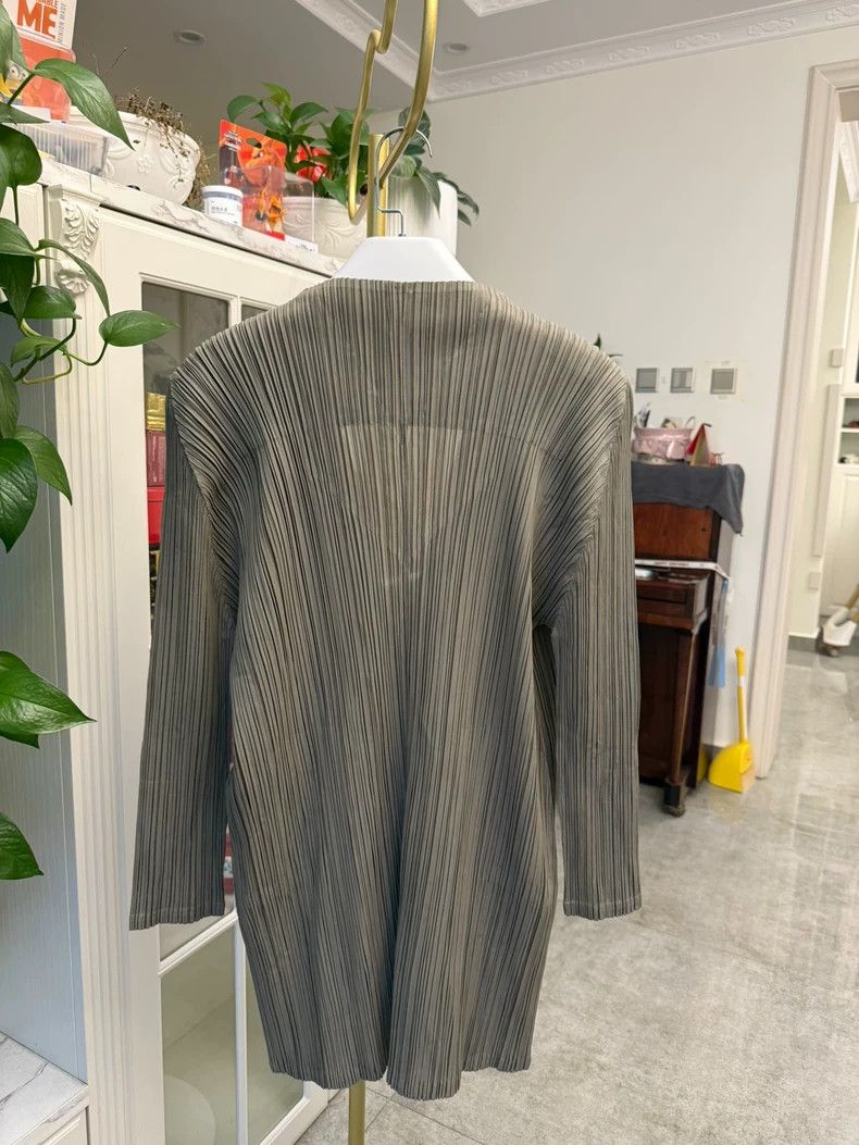 Issey Miyake Issey Miyake Olive Green Blazer Jacket Size M / US 6-8 / IT 42-44 - 6 Thumbnail