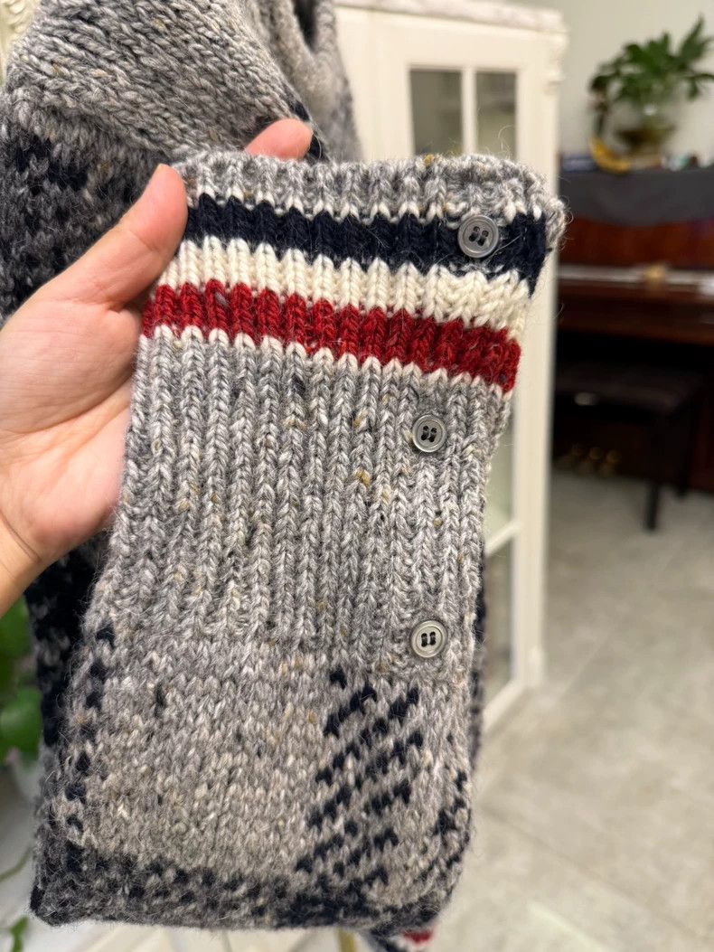 Thom Browne Thom Browne Knitted Sweater with Plaid Design Size M / US 6-8 / IT 42-44 - 3 Thumbnail