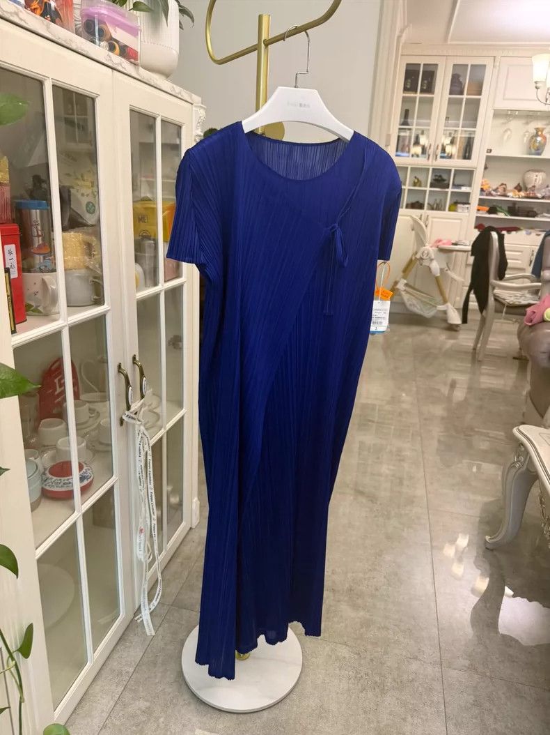 Issey Miyake Issey Miyake Blue Dress Size 3 Size M / US 6-8 / IT 42-44 - 2 Thumbnail