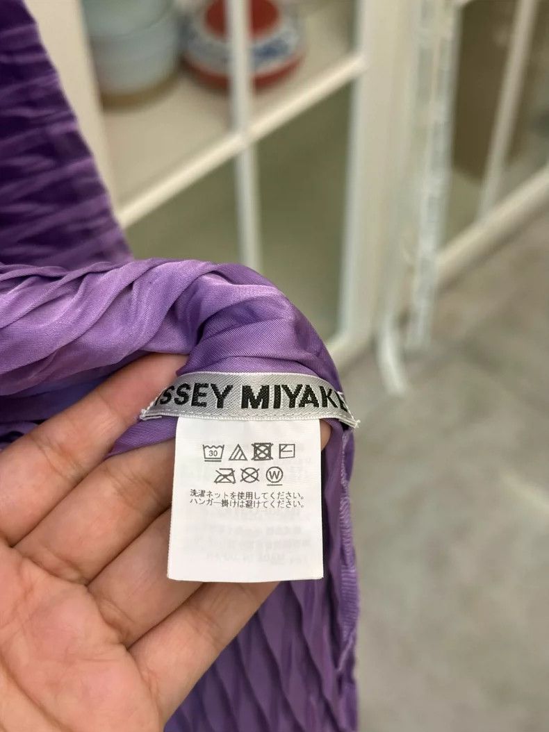 Issey Miyake Miyake Issey Purple Scalloped Jacket Size ONE SIZE - 3 Thumbnail
