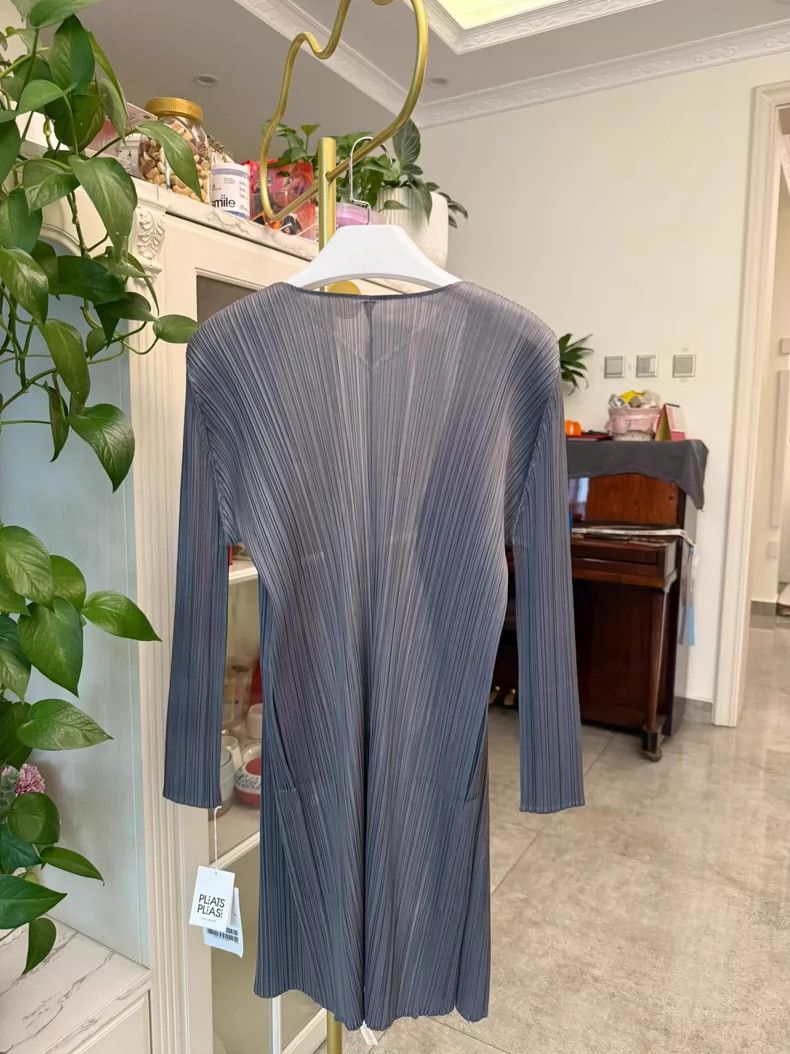 Issey Miyake Issey Miyake Classic Gray Cardigan Size M / US 6-8 / IT 42-44 - 5 Thumbnail