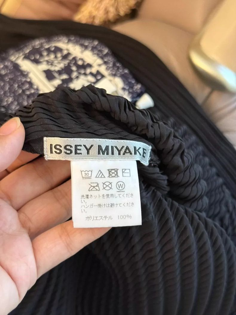 Issey Miyake Issey Miyake Black Fish Scale Dress Size M / US 6-8 / IT 42-44 - 6 Thumbnail