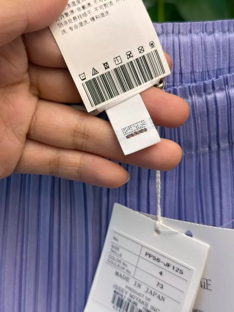 Issey Miyake Issey Miyake Wide Leg Pants in Purple Size 24" / US 00 / IT 34 - 5 Thumbnail