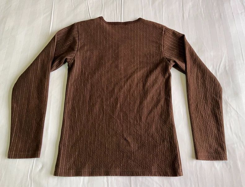 Yohji Yamamoto Vintage Embroidered Long Sleeve Top Size M / US 6-8 / IT 42-44 - 5 Thumbnail