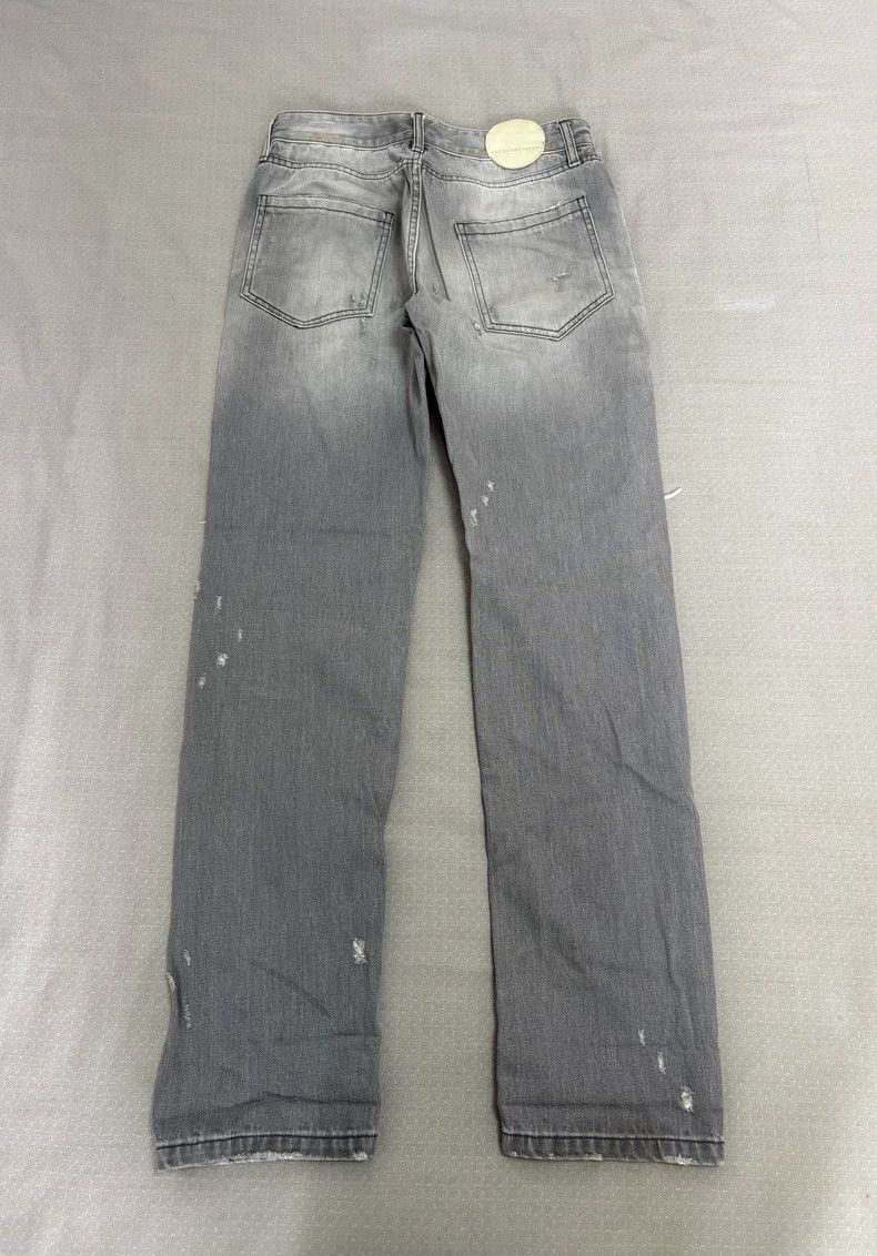 Raf Simons Raf Simons Vintage Distressed Gray Jeans Size 28" / US 6 / IT 42 - 7 Thumbnail