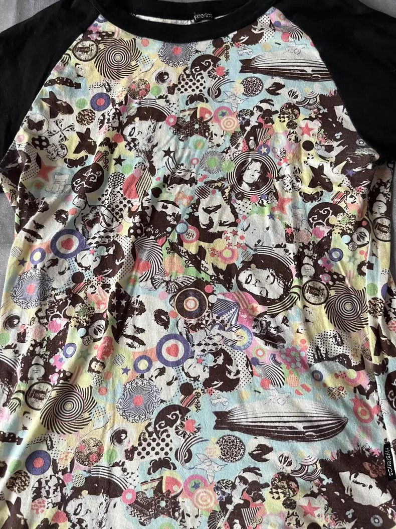 Hysteric Glamour Vintage Printed T-Shirt with Beautiful Design Size M / US 6-8 / IT 42-44 - 3 Thumbnail
