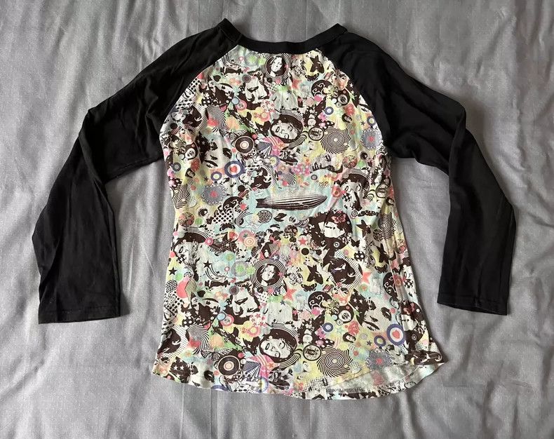 Hysteric Glamour Vintage Printed T-Shirt with Beautiful Design Size M / US 6-8 / IT 42-44 - 4 Thumbnail