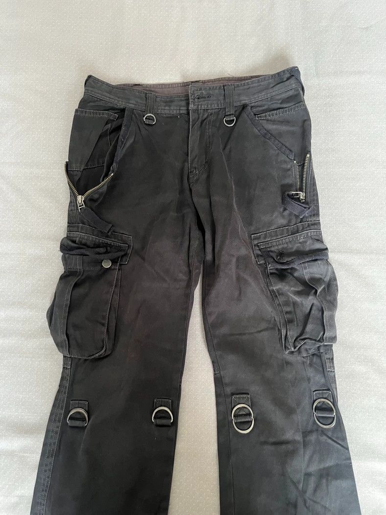 Yohji Yamamoto Vintage Tactical Cargo Pants with Pockets Size 27" / US 4 / IT 40 - 4 Thumbnail