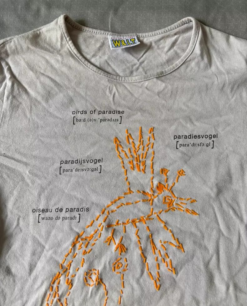 Walter Van Beirendonck Vintage Long Sleeve T-shirt with Bird Design Size M / US 6-8 / IT 42-44 - 4 Thumbnail