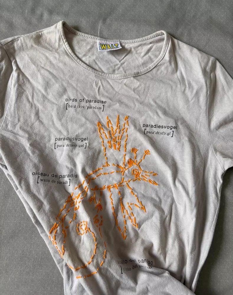 Walter Van Beirendonck Vintage Long Sleeve T-shirt with Bird Design Size M / US 6-8 / IT 42-44 - 6 Thumbnail