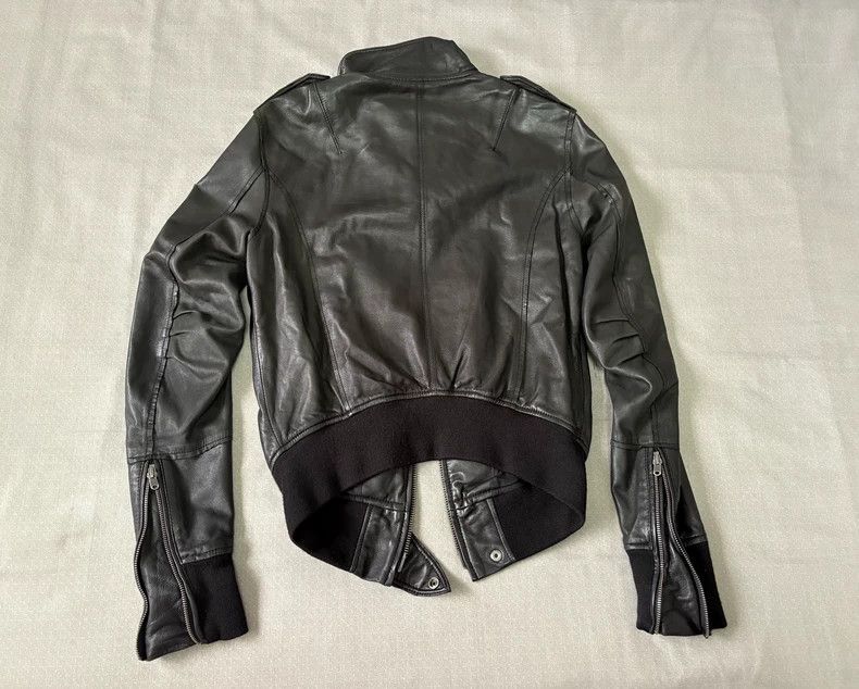 Yohji Yamamoto Vintage Buffalo Bobs Leather Jacket with Pockets Size L / US 10 / IT 46 - 5 Thumbnail