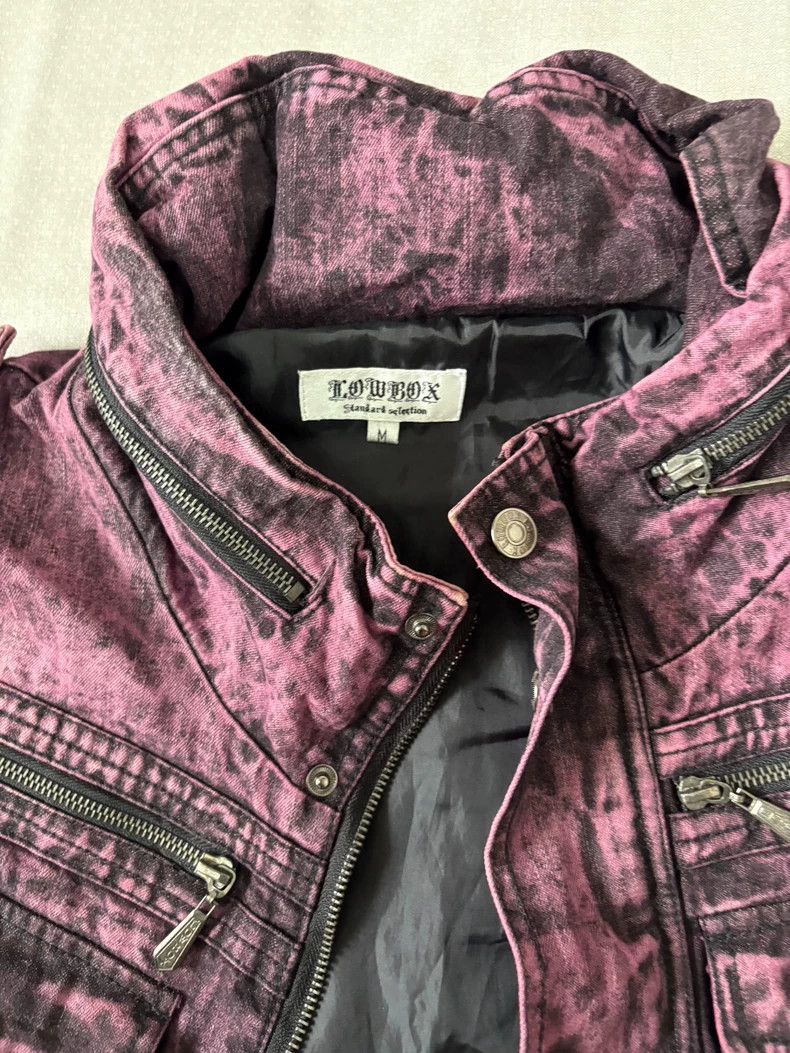 Yohji Yamamoto Vintage Dye Print Jacket with Hidden Hood Size L / US 10 / IT 46 - 4 Thumbnail