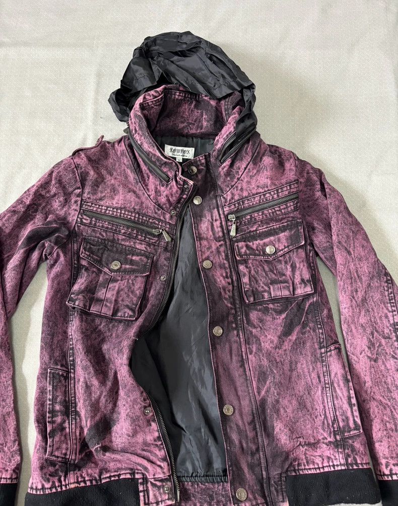 Yohji Yamamoto Vintage Dye Print Jacket with Hidden Hood Size L / US 10 / IT 46 - 5 Thumbnail