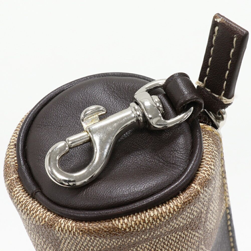 Coach Coach Coach Golf Ball Pouch PVC Canvas Calf Golf Ball Case Canvas Other Size ONE SIZE - 4 Thumbnail