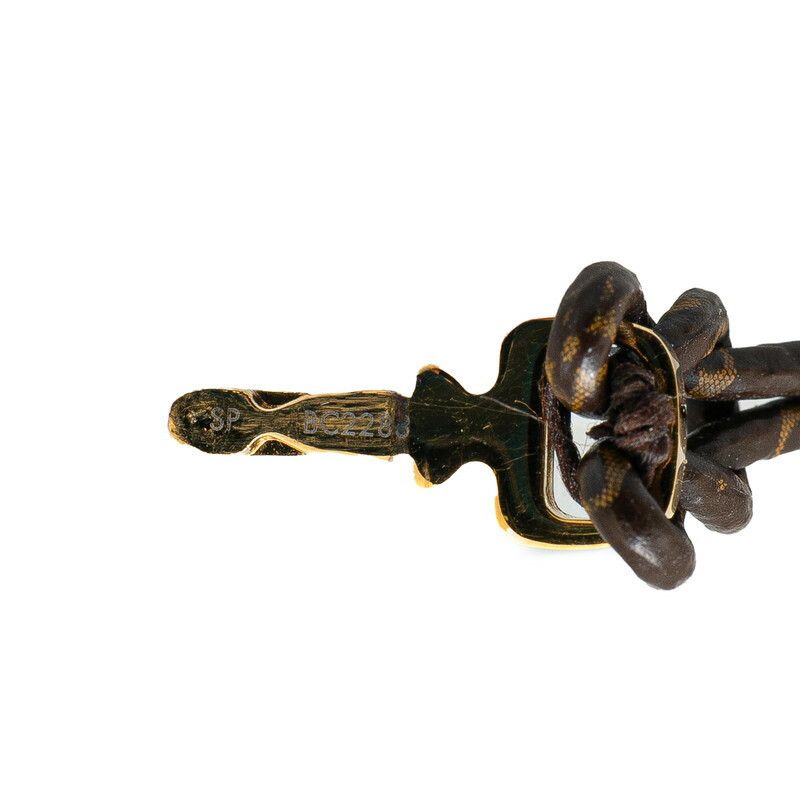 Louis Vuitton Louis Vuitton Louis Vuitton LV Padlock Monogram Bracelet Canvas Bracelet M8275F DUTY FREE for USA Size ONE SIZE - 6 Thumbnail