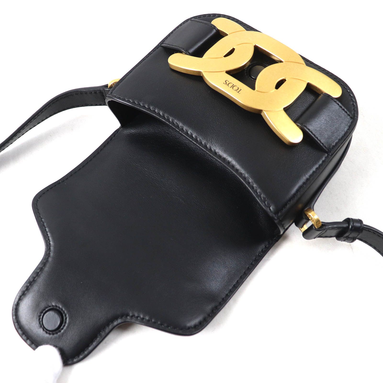 Tod's Tod's Tod’s KATE Mini logo embossed leather Shoulder Bag Leather Shoulder Bag XBWAOYJ0100RORB999 Size ONE SIZE - 6 Thumbnail