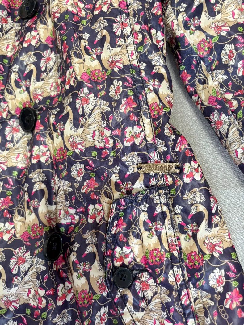 John Galliano John Galliano Vintage Swans Floral Coat Size M / US 6-8 / IT 42-44 - 4 Thumbnail