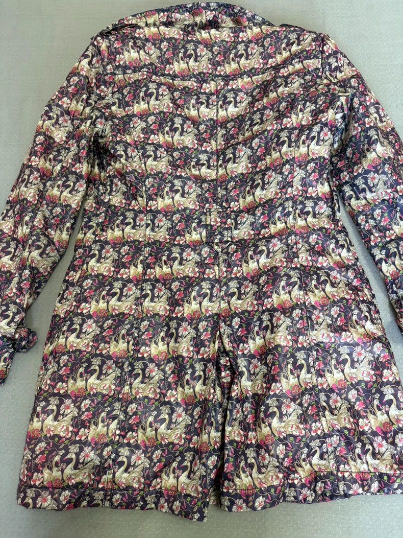 John Galliano John Galliano Vintage Swans Floral Coat Size M / US 6-8 / IT 42-44 - 8 Thumbnail